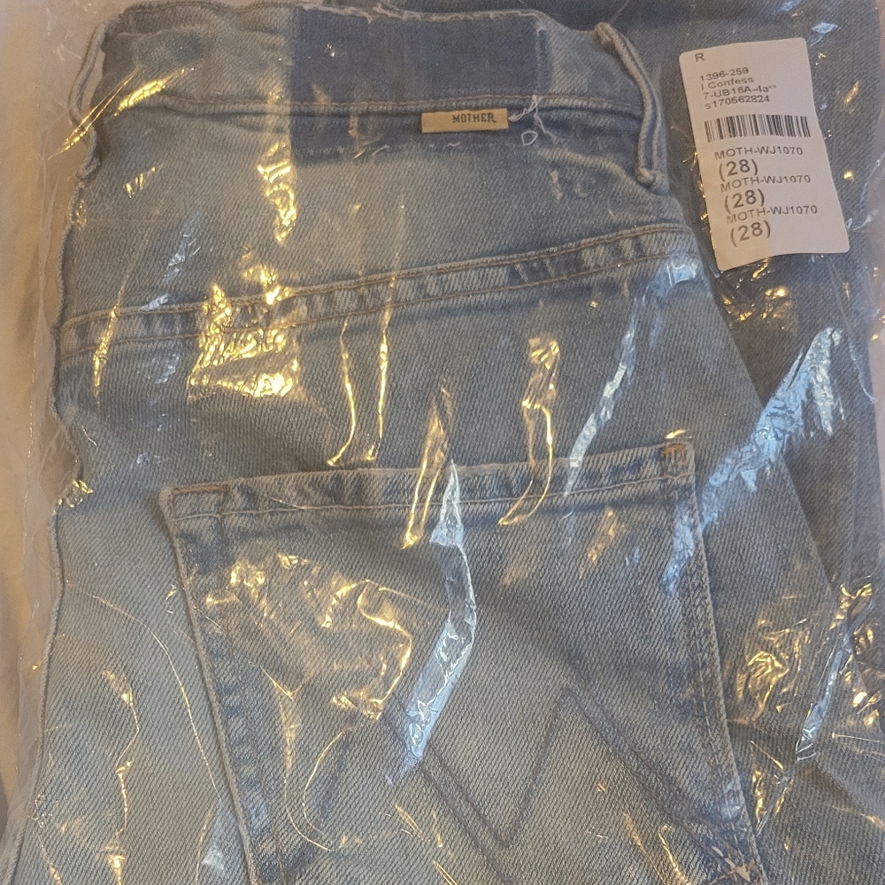 MOTHER Size 28 color Azul/Blue Jeans Confess